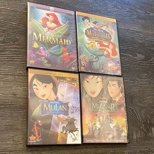 Disney princess dvd set